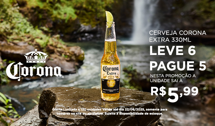 Cerveja Corona 16 a 22/06